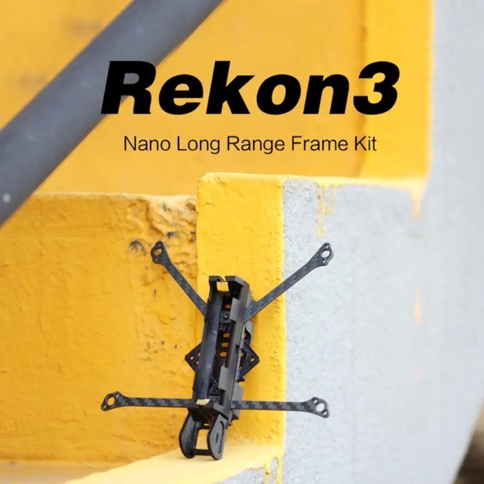 HGLRC Rekon3 140mm 3K Carbon Fiber 3inch Long Range Frame Kit for