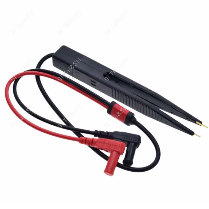 IMPORT NEW SMD SMT CHIP TEST CLIP METER LEAD PROBE MULTIMETER TWEEZER RESISTANCE VEJ30 P18 0.47