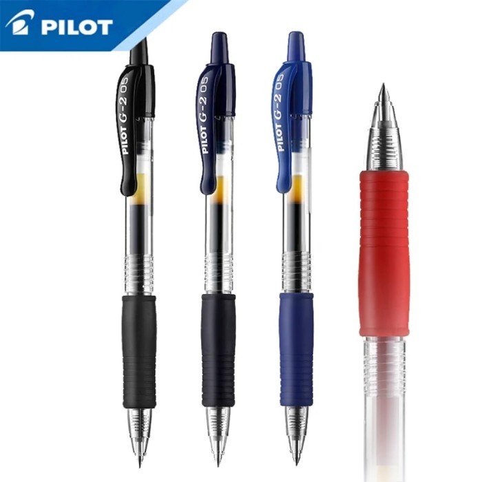 3pcs PILOT Gel Pen BL-G2 Art Ballpoint Pen Office Accessories
