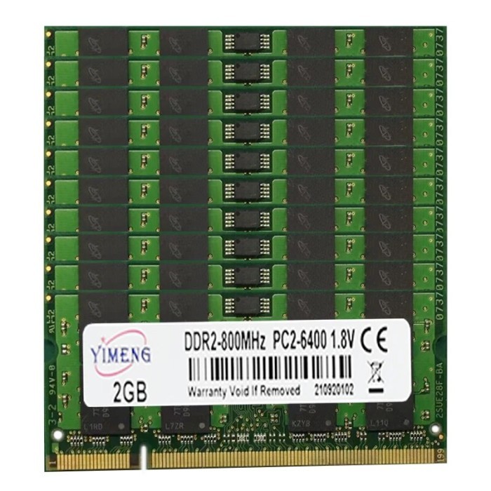 10PCS DDR2 2GB 4GB 8GB SODIMM RAM Notebook Laptop MemoriesPC2 533 667
