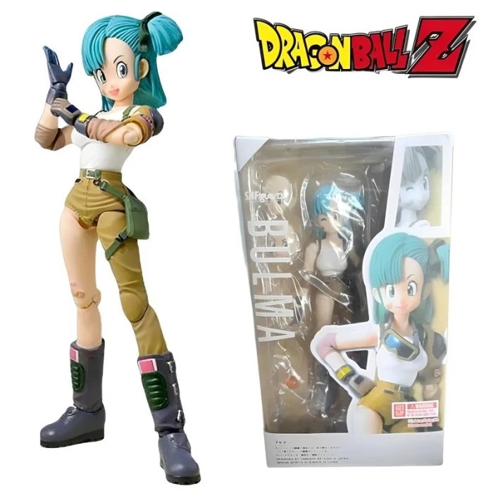 Dragon Ball Anime Action Figure Bulma Mfg Series Shf Soldier