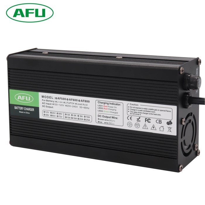 67.2V 5A Charger 60V Li-ion Charger For 16S 60V 59.2V Lithium Battery