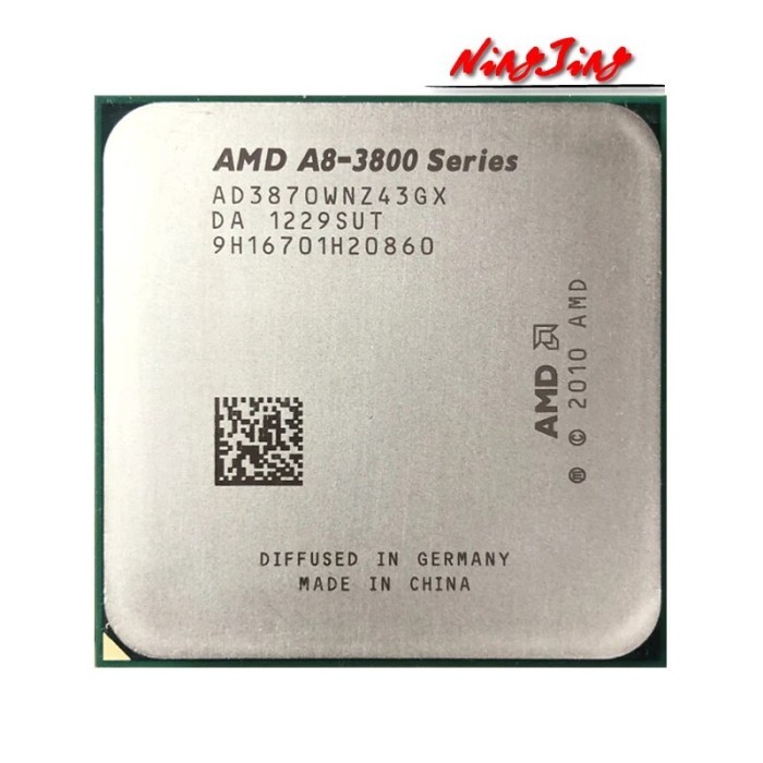 AMD A8-Series A8-3870K A8 3870 A8 3870K 3.0 GHz Used Quad-Core CPU