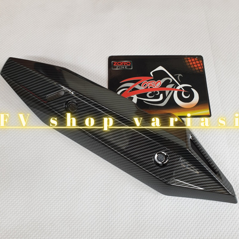 Cover tutup CVT karbon vario new 150/125 - filter - keong - knalpot - Radiator - corongan - sensor v