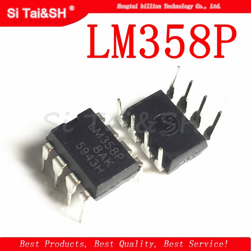 IMPORT 10PCS LM358P DIP8 LM358 DIP LM358N DIP-8 358P NEW AND ORIGINAL IC
