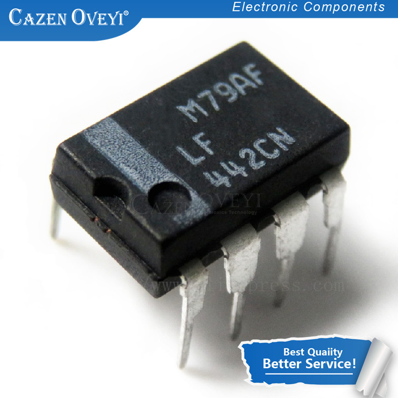 IMPORT 10PCS/LOT LF442ACN LF442CN LF442 DIP-8 