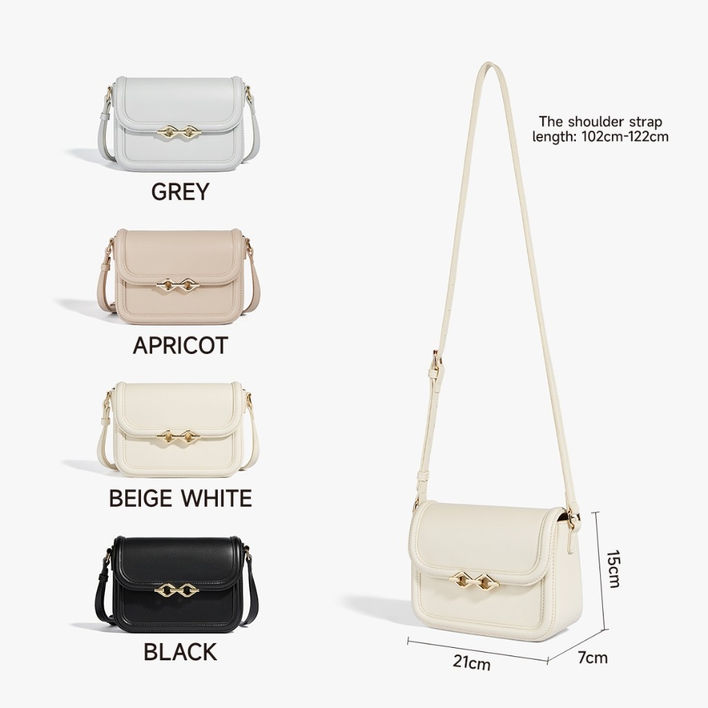 MOSSDOOM TAS WANITA ROSALIE BAG BERGAYA SLING BAG TAS SELEMPANG WANITA ELEGAN