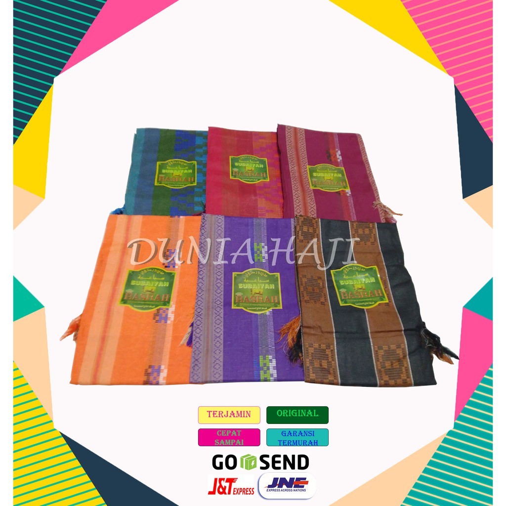 

SORBAN HAJI BASRAH SUBAIYAH / SURBAN ARAB OLEH OLEH HAJI DAN UMROH/PCS