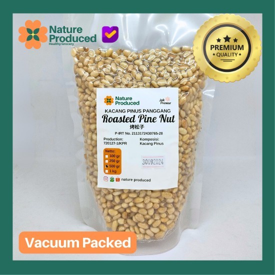 

Nature Produced Roasted Pine Nut Pinus Panggang 100gr 250gr 500gr 1kg Terlaris