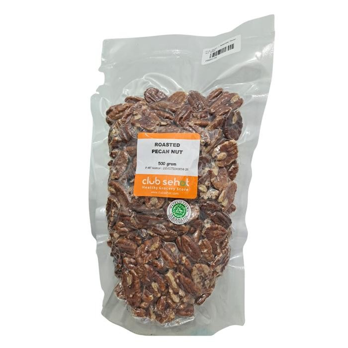 

ROASTED PECAN NUT (KACANG PECAN PANGGANG) 500GR Terlaris