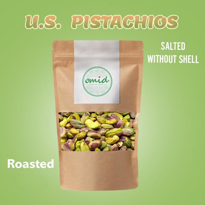 

Roasted Pistachio No Shell (Biji Kacang Pistachio Mentah) 1kg - USA Terlaris