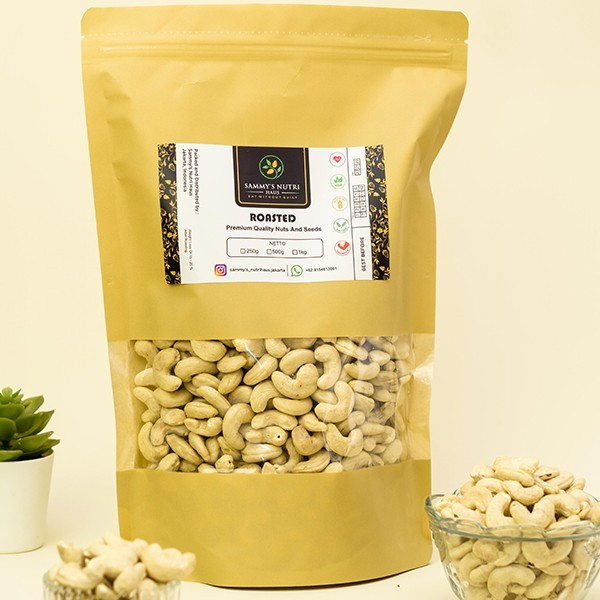 

Roasted Salted Cashew Premium 1kg (Kacang mede/Mete Panggang Asin) Terlaris