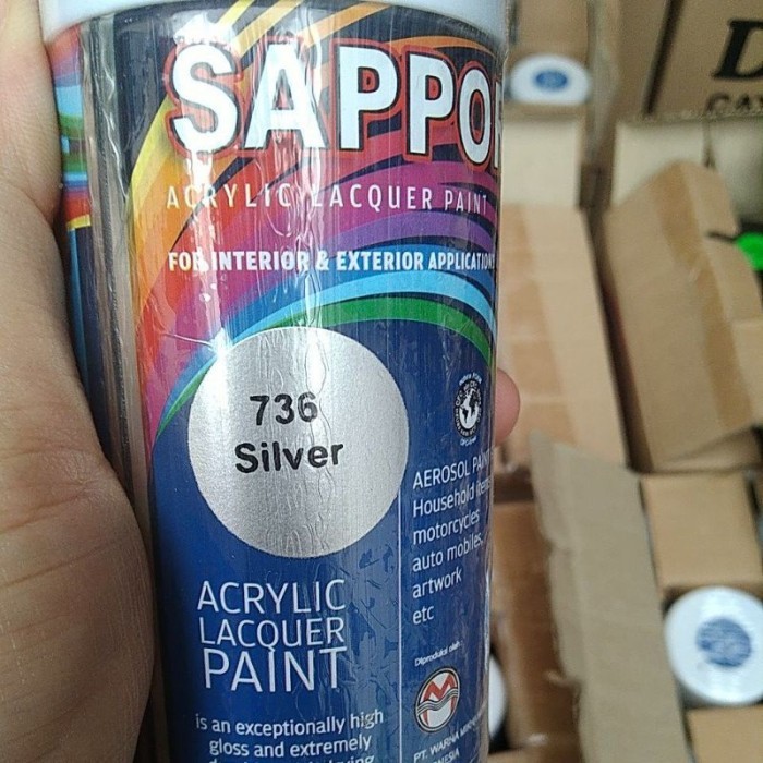 Tuklex- pilok pilox cat semprot Sapporo saporo 150ml varian hitam glossy doff