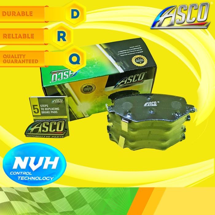 Kampas Rem Depan Brake Pad Asco Wuling Cortez / Confero 2017 ( Fr ) Kode 077