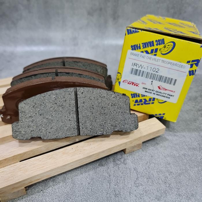 Kampas Rem Depan Brake Pad Irw Chevrolet Trooper / Rodeo Kode 072