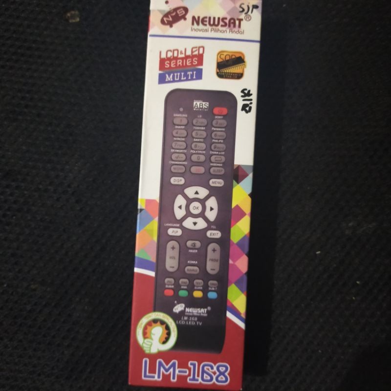 REMOT TV UNIVERSAL MULTY FUNGSI / REMOT TV LCD/LED UNIVERSAL