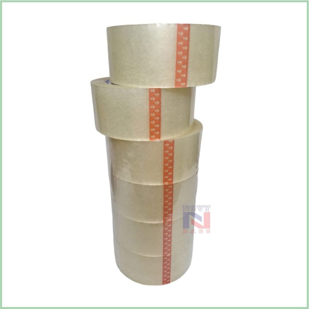 

JH8 PROMO HEMAT!!! HARGA 1 SLOP = 6 PCS/ROLL LAKBAN BENING & COKLAT 45mm X 100YARD, KUALITAS TERBAIK