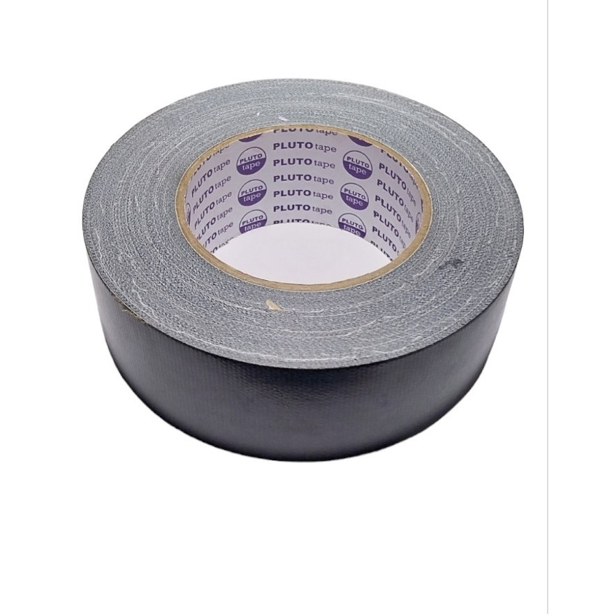 

JH8 Lakban Kain Hitam Jumbo / Cloth Tape Jumbo 40 Meter X 45 Mm X 250 Mic
