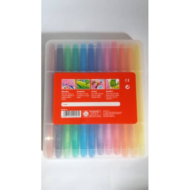 

[READY] Twist Crayon 12 warna faber castell