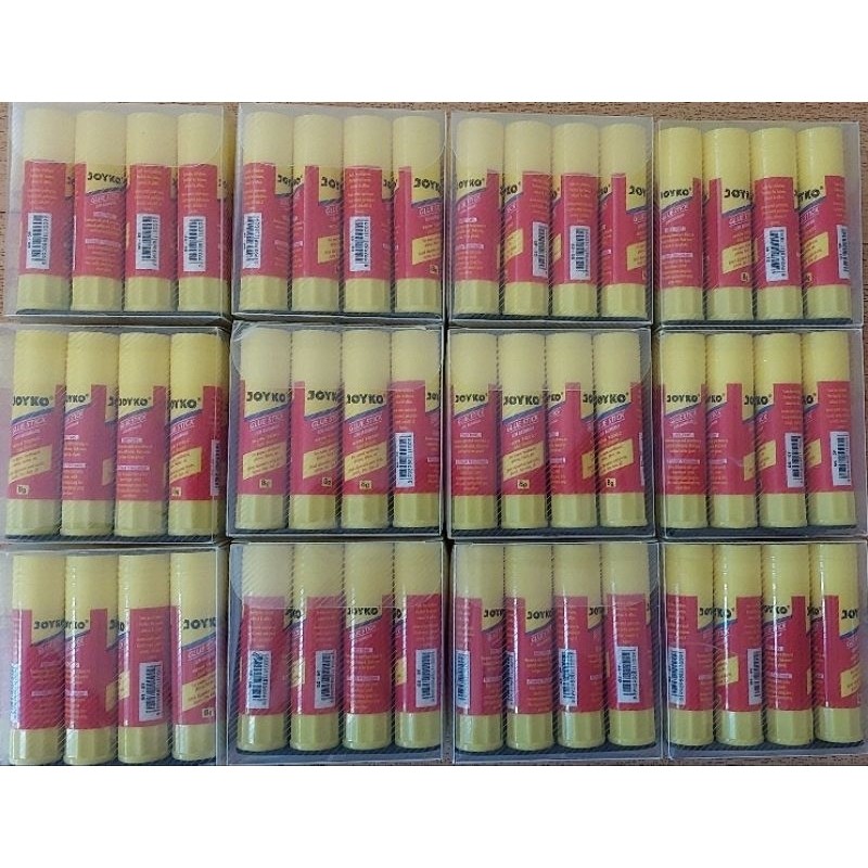 

JH8 (12pcs) Glue Stick / Lem Batang Joyko GS-09 1 box isi 12pcs /8gr
