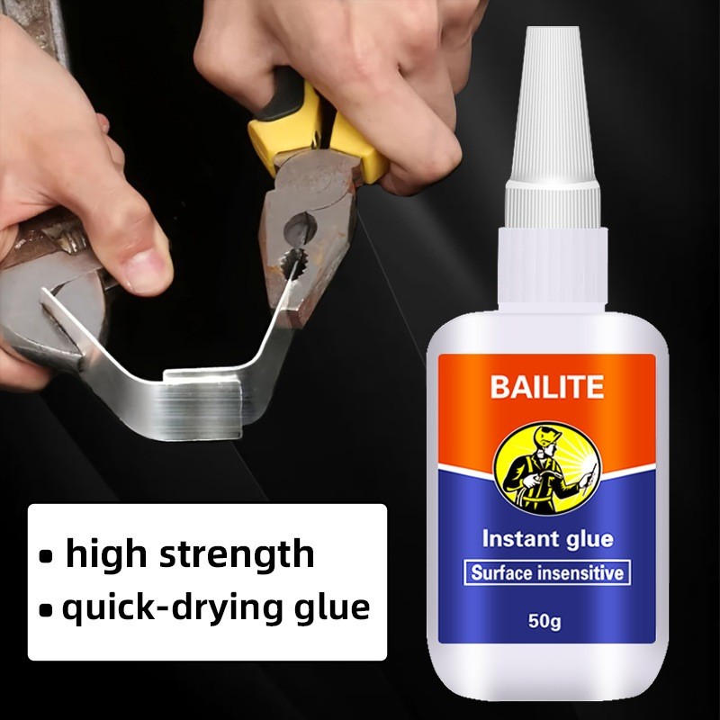 

JH8 2pcs Lem Oily Glue Lem Cair Serbaguna Multifungsi Lem Super Glue Asli Universal Lem Sepatu Kuat