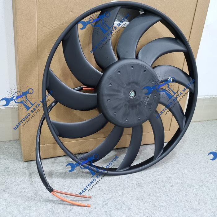 Paling Berkualitas Extra Fan Kipas Radiator Audi A4 B6 B7 C6 Cooling Fan Audi A4 B6 B7