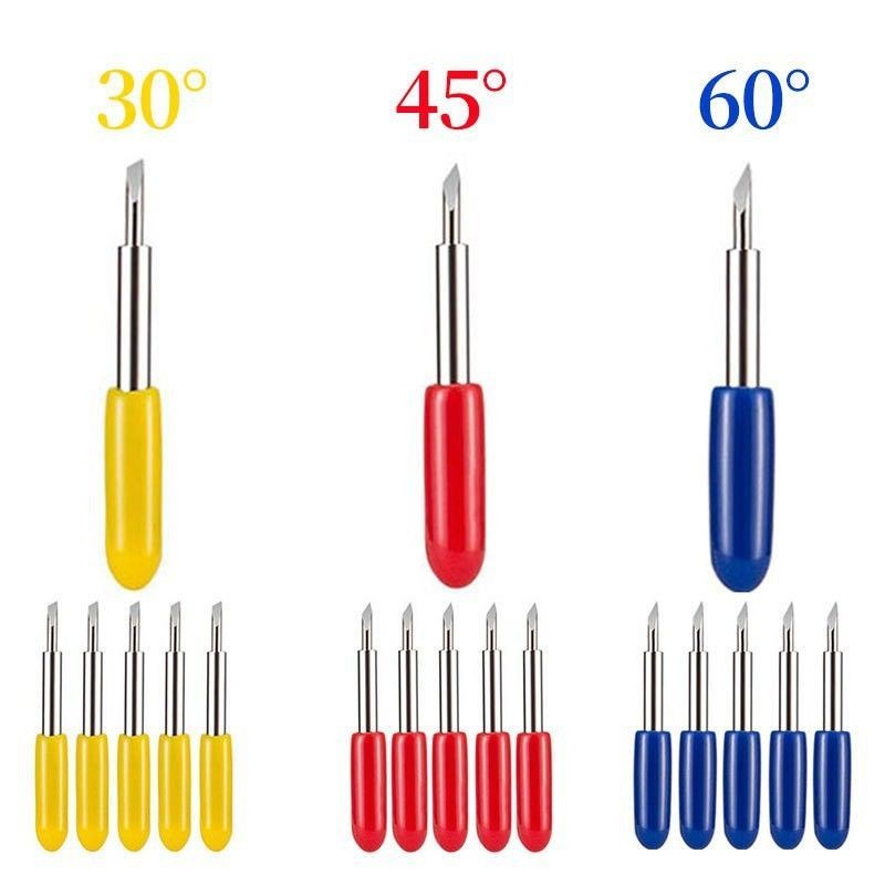 

JH8 50pcs/Set Mata Pisau Cutting 30/45/60 Derajat Mata Pisau Roland Blade Roland Cutting Plotter