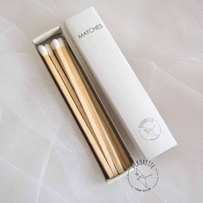 (Expert) DEKORETTE - Korek api kayu aesthetic/Woodenstick/korek api panjang box