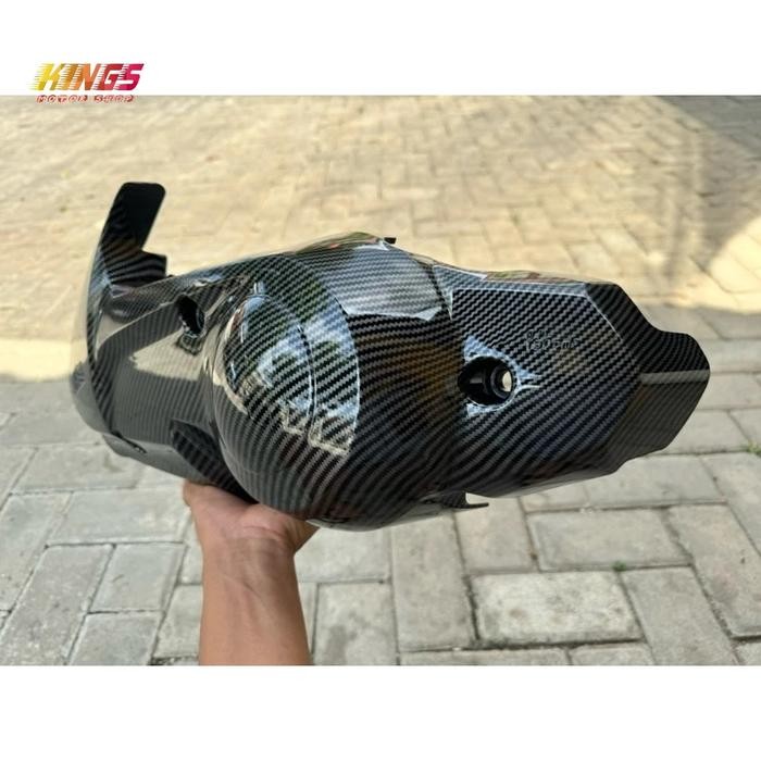 COVER TUTUP BAK CVT CARBON YAMAHA NMAX OLD NMAX155 TAHUN 2016-2019