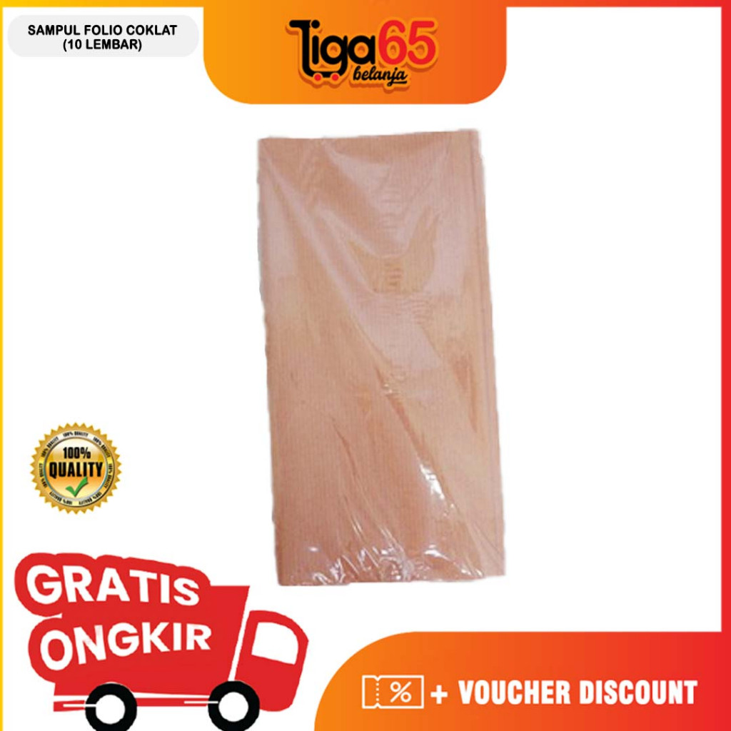 

Sampul Buku Kertas Coklat / Folio Boxy / 10 Lembar / Sampul Coklat / Kerajaan Alat Tulis