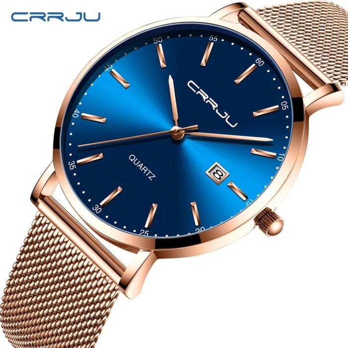 CRRJU Luxury Fashion Woman Bracelet Watch Women Casual Waterproof