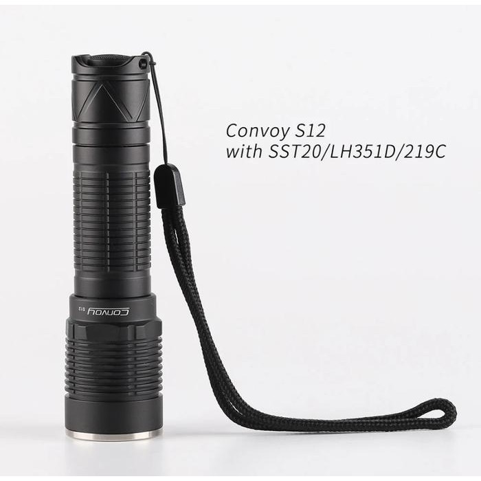 Senter Convoy S12 Dengan Varian LED flashlight