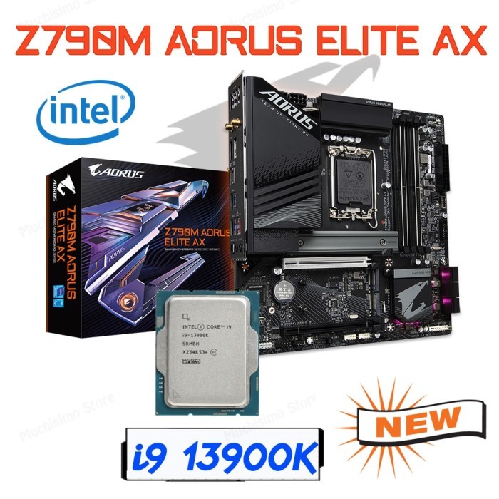 Intel Core i9 13900K Processor CPU With LGA 1700 Intel Z790