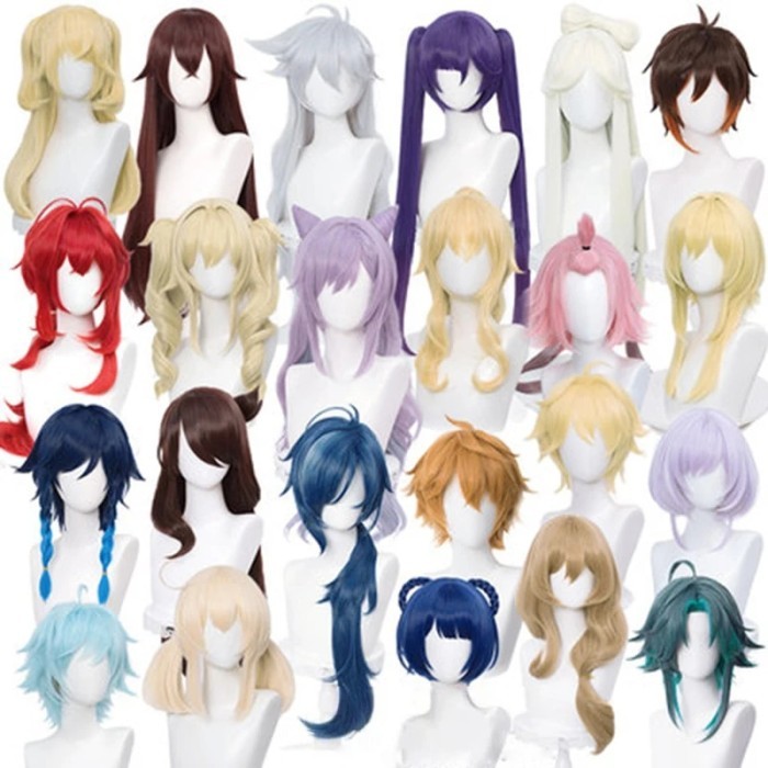 Genshin Impact Venti Diluc Zhongli Albedo Xiao Kaeya Ganyu Hutao