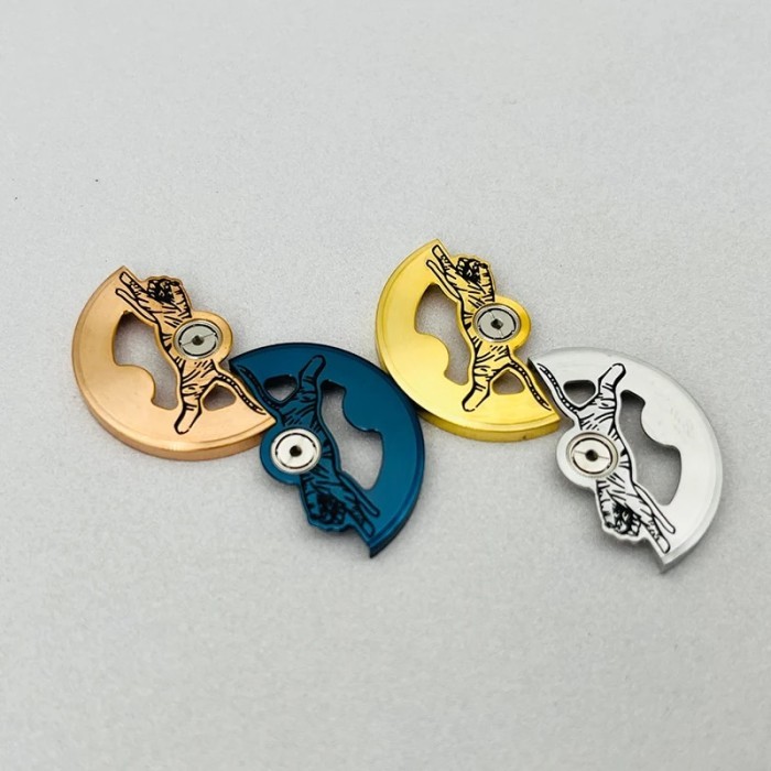 Mod NH35 NH36 NH70 Movement Tiger Icon Automatic Hammer Rotor Fits