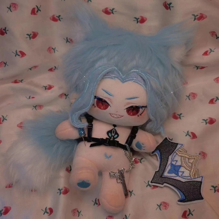 Anime Genshin Impact II Dottore The Doctor Cute 20cm Plush Cotton