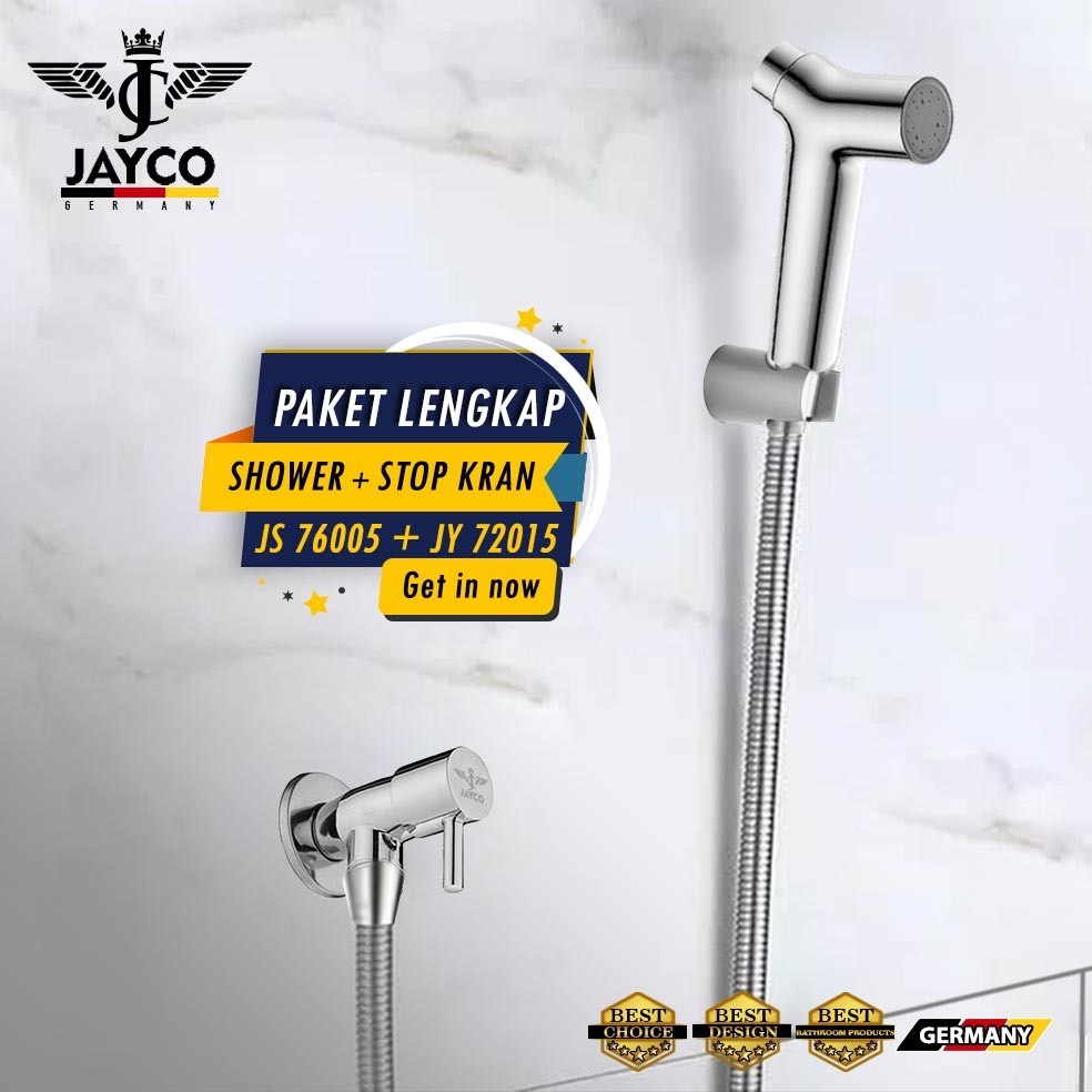 JAYCO Jet Shower Toilet Closet Kran Shower (Paket)