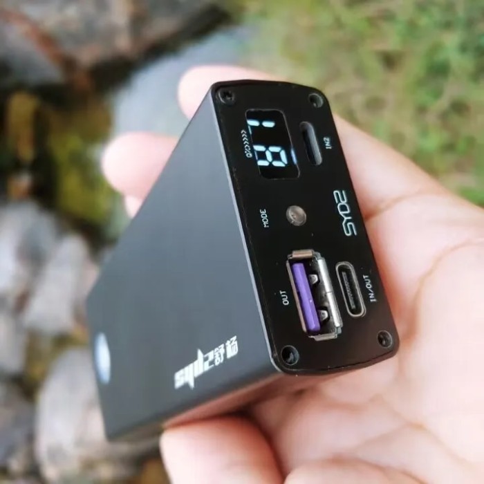 SYDZ 282 Mobile Power Supply Replaceable 21700 Battery Charging Bank