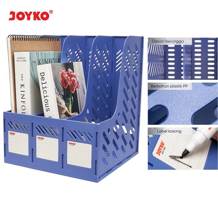 

Promo Box File Keranjang Plastik Rakit 3 Susun Joyko Bof-3Be Blue Tbk