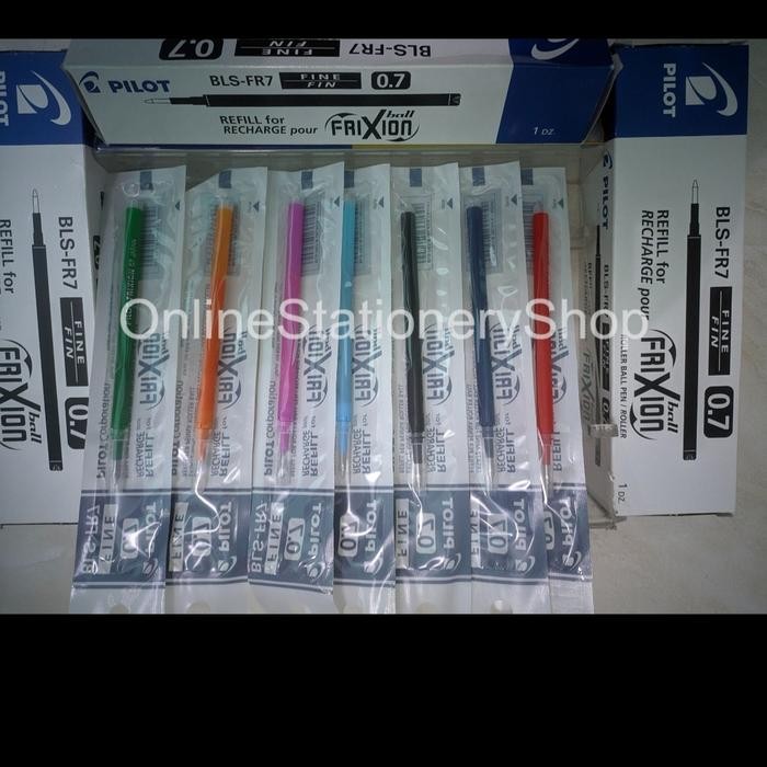 

Ready JT Refill Pulpen Frixion 0.7 BLS-RF7 / Refill Frixion Bisa Dihapus