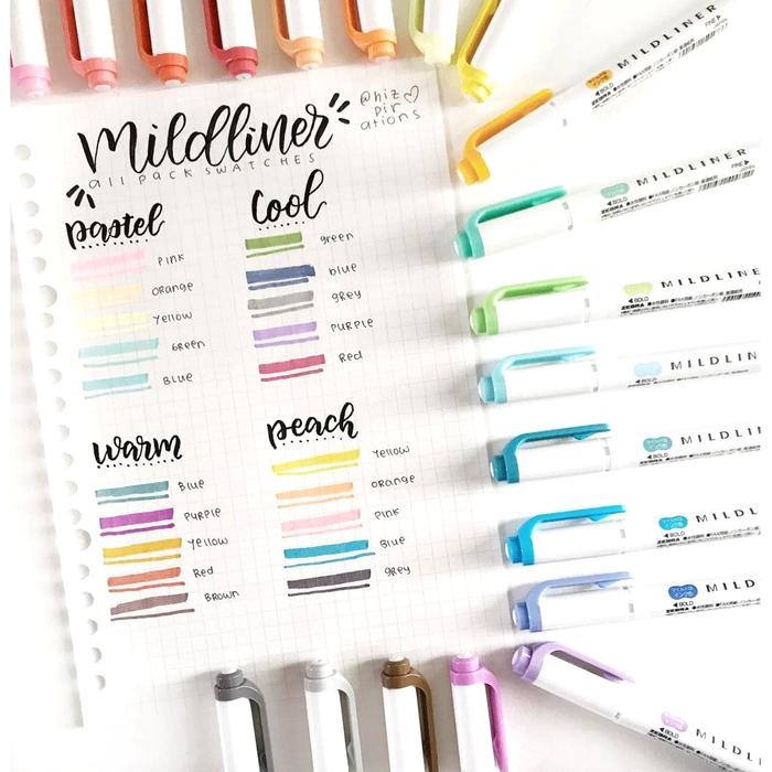 

Ready JT Zebra Mildliner Double Sided Highlighter / Lucu Unik Murah