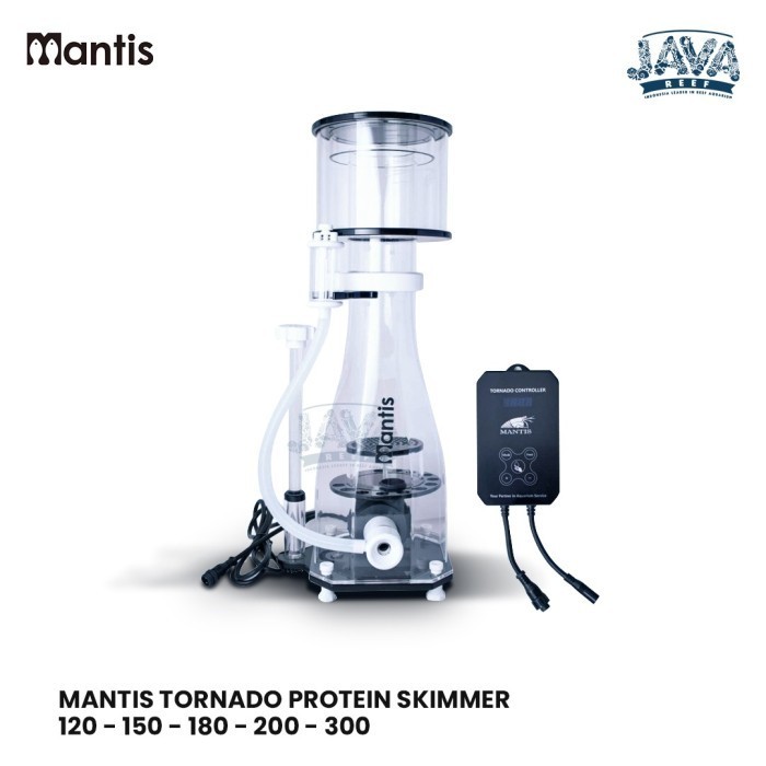 Mantis Tornado Protein Skimmer - 180 (Kapasitas 1500 L)