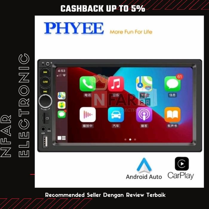 Head Unit Android Bluetooth Double Din 7 Inch Car Headunit 2 Din MP5 TERLARIS