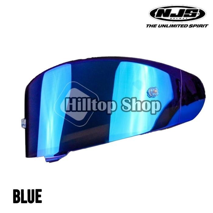 READY terlaris Visor NJS ZX-1R / Kaca Iridium NJS ZX-1 Flat