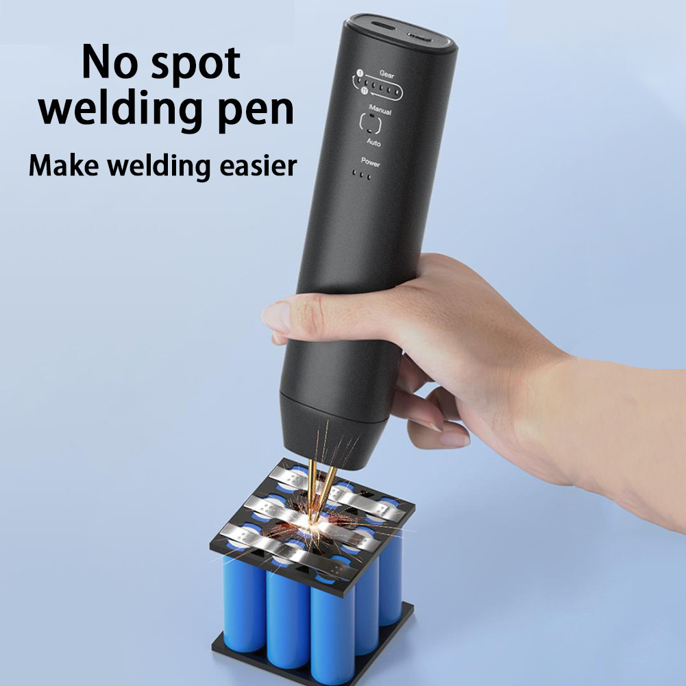 Handheld Spot Welder Machine Automatic and Manual Modes Portable Battery Welder Battery Spot Welding