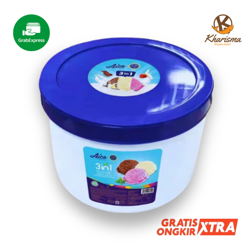 

Aice 3 In 1 Ice Cream 5 Liter