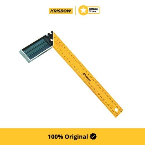 

krisbow penggaris siku besi 50 cm