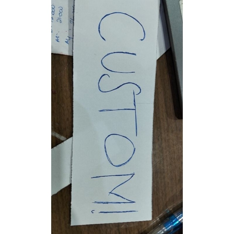 

AKRILIK UKURAN 49,5 x 25,5 CM TEBAL 2MM