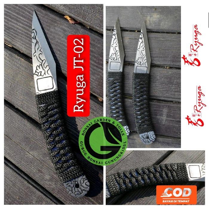 PREMIUM alat bonsai pisau RYUGA tipe JT-2 Pisau BONSAI okulasi dan cangkok