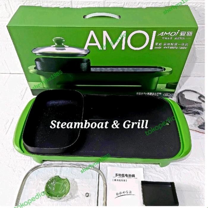 PREMIUM Hot plate & Grill alat steam boat - BBQ (batam only)
